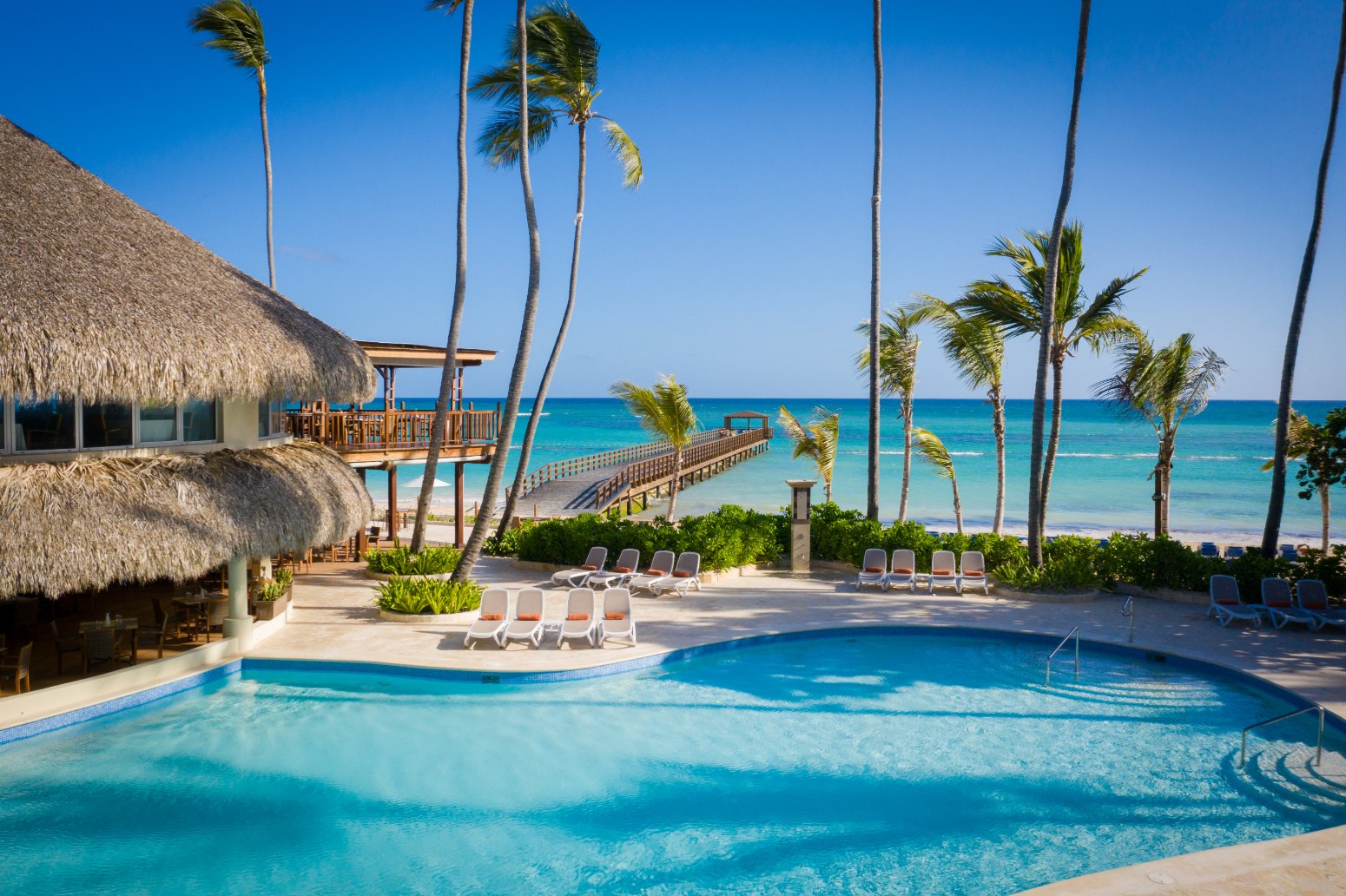 Piscina del Impressive Punta Cana en Playa Bávaro