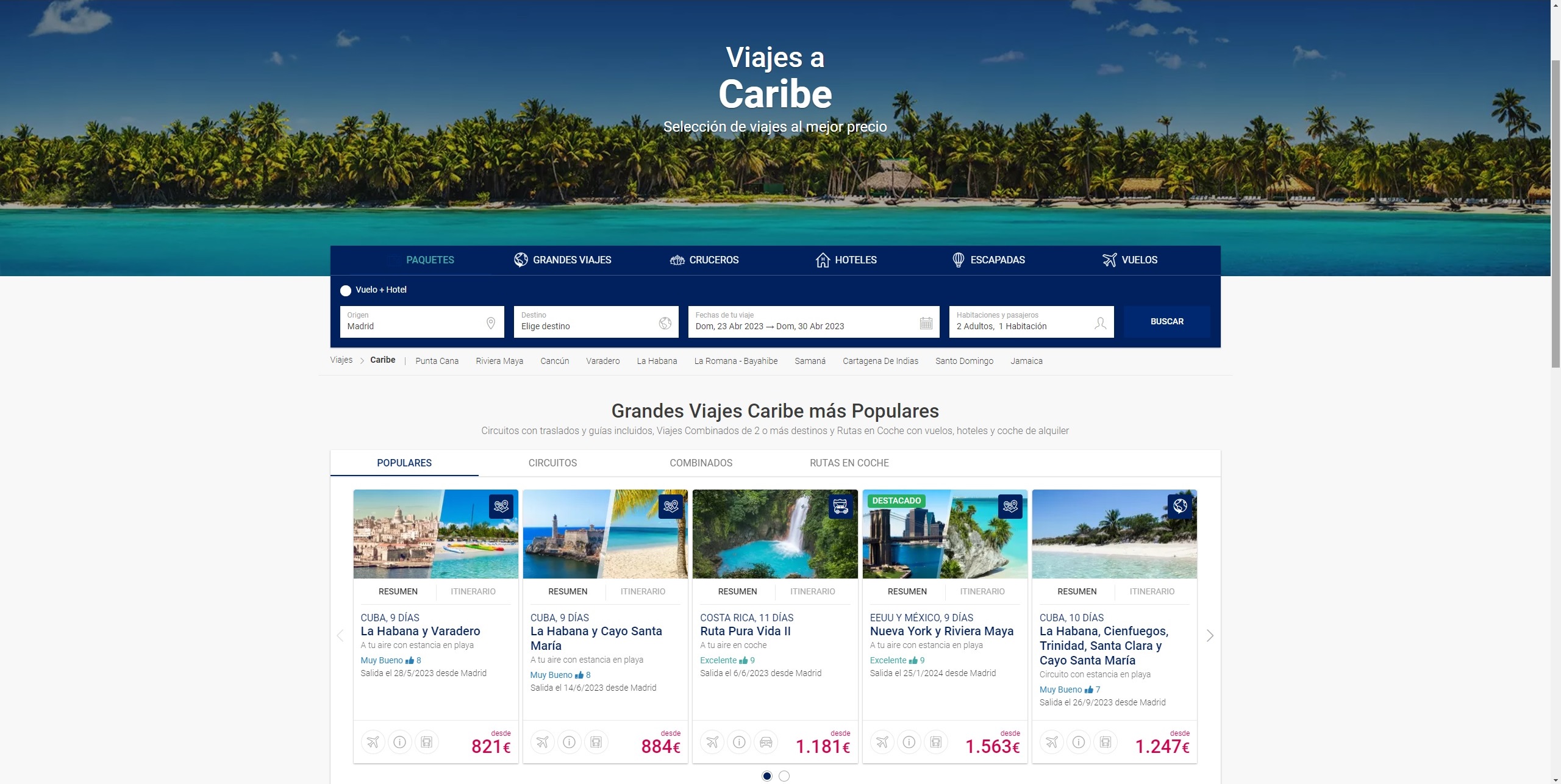 ofertas viajes caribe, viajes por el caribe, viajes al caribe todo incluido