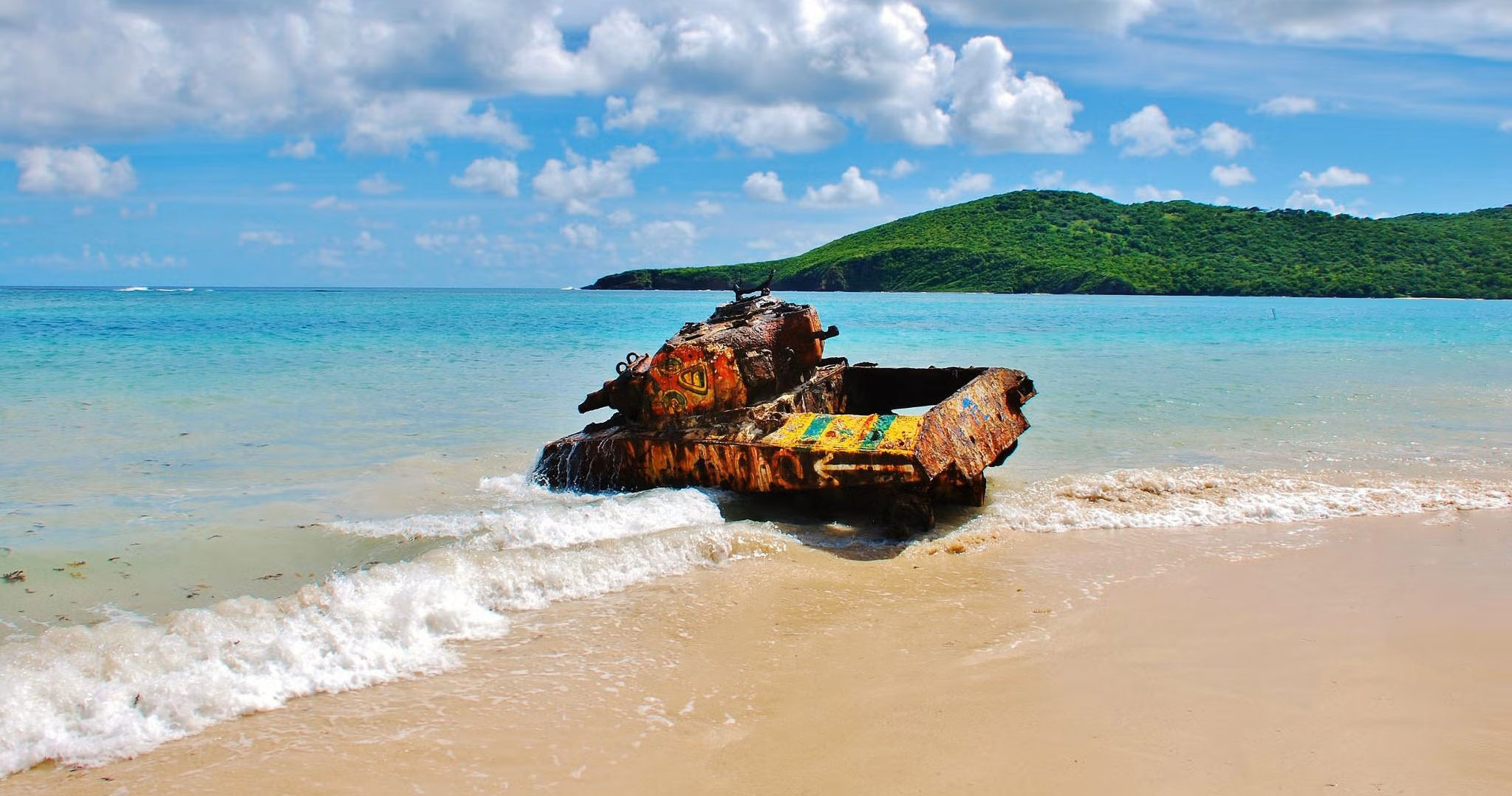 playa flamenco caribe puerto rico